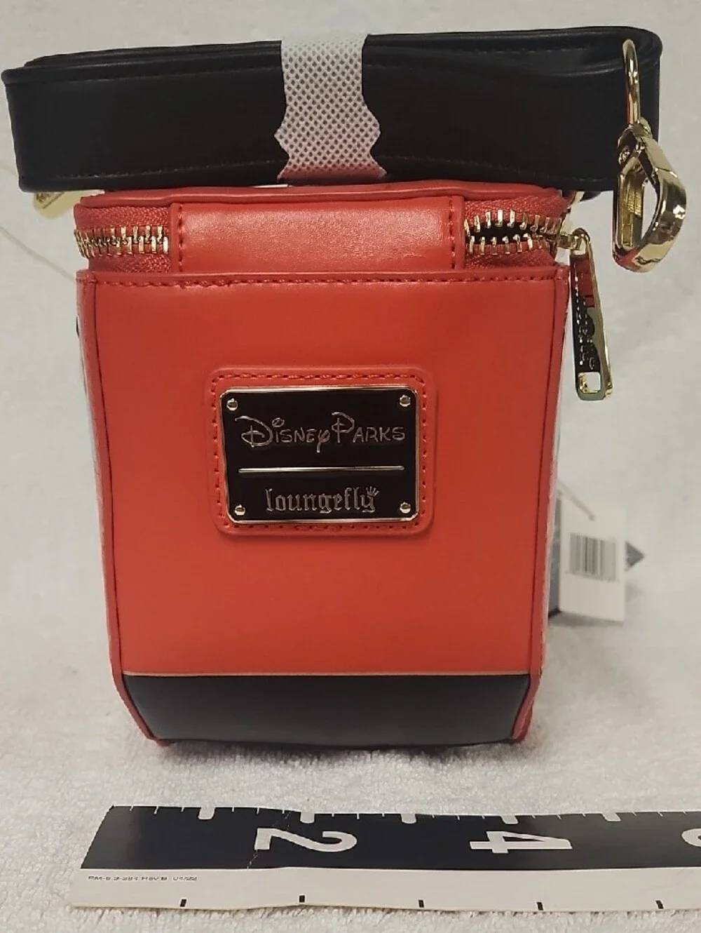 Disney Parks Exclusive Loungefly Disney Railroad Train Crossbody Bag With Light